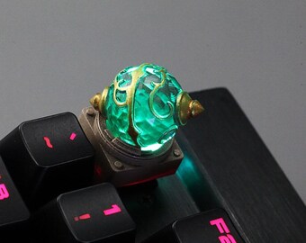 Juegos de Steam Palworld Teclas personalizadas transparentes hechas a mano de alta calidad Animación única Teclas mecánicas personalizadas Coleccionables