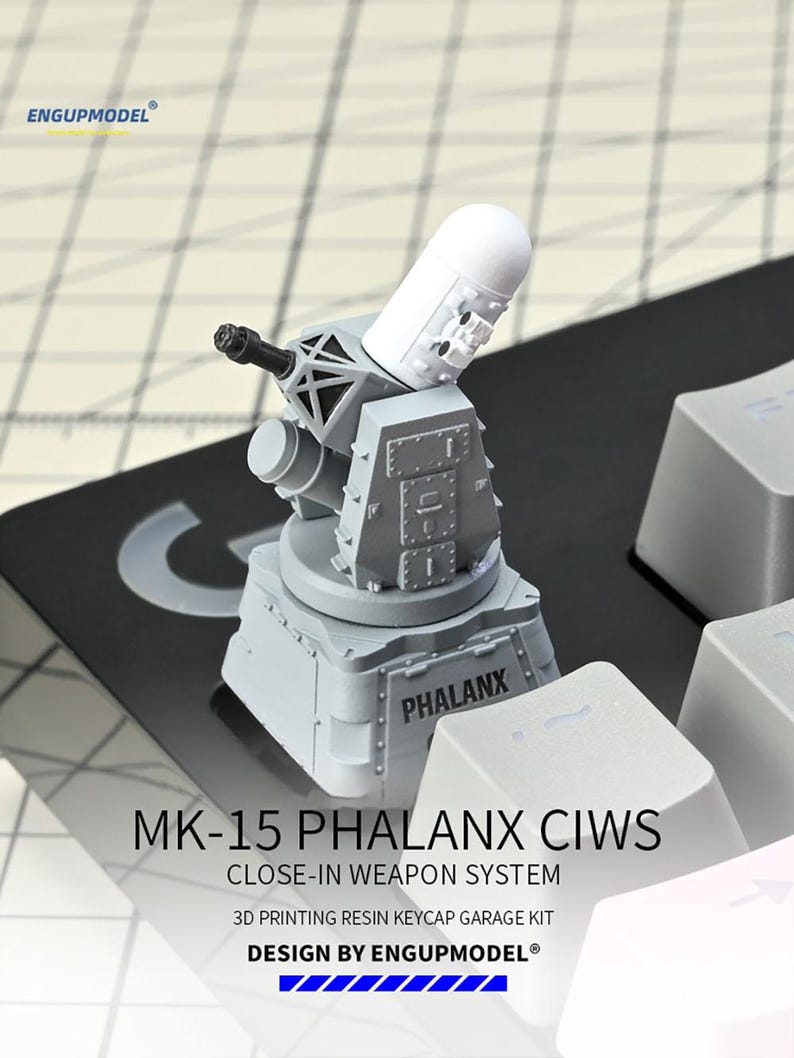 Point Defense Modular Weapons System Phalanx Close-in Weapon System MK-15 Point Defense Custom Keycaps ...