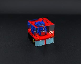 Klassische Animation Mech Benutzerdefinierte Mechanische Tastenkappe Key-ESC Für Optimus Prime Hochwertige Handgemachte Sammler Einzigartige Personalisieren Geschenk Spielzeug