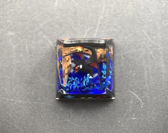 Charizard Nero, portachiavi personalizzato fatto a mano di alta qualità, animazione unica, portachiavi meccanici personalizzabili, regalo giocattolo