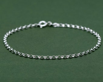 Sterling silver ball & belcher bracelet Sterling silver ball & belcher bracelet