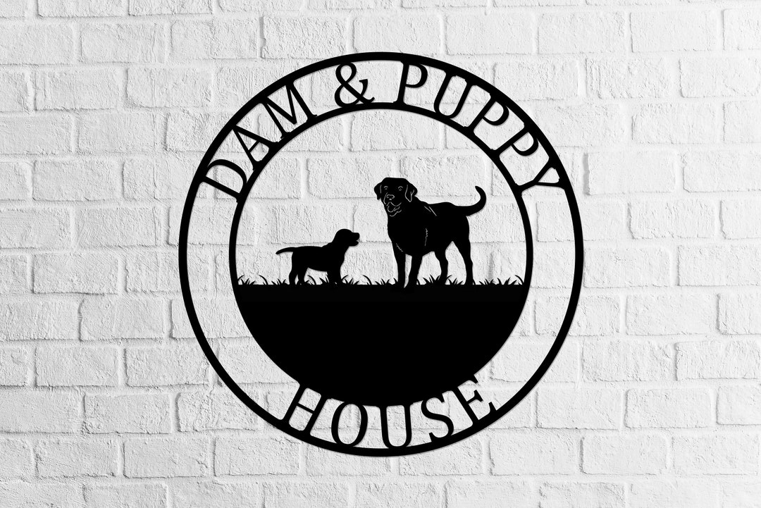 Custom Dog Sign Dog Decor Dog Sign With Name Pet Sign Etsy