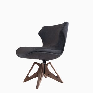 Aurora & Bruno Modern Armchair – Italian Designer Lounge Chair in Leather or Custom Fabric | Luxury Contemporary Furniture