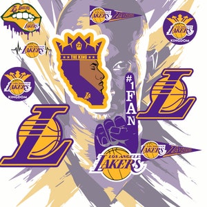 La Lakers Logo - Etsy