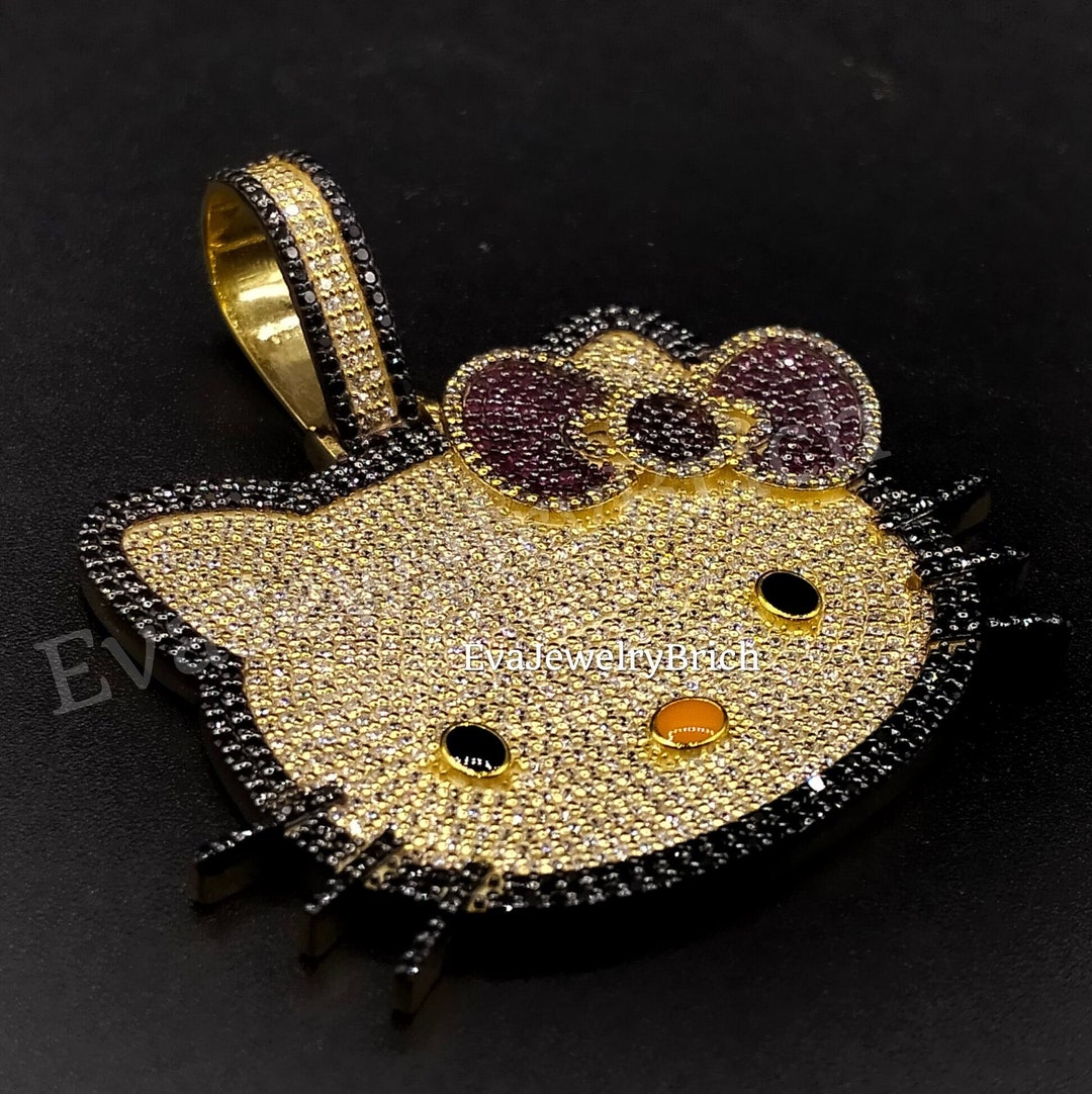 Amazon.com: Hello Kitty Beaded Ribbon Necklace with charm