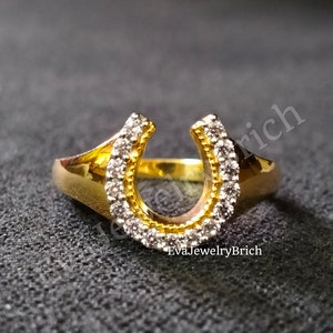 Buy Horseshoe Ring Vintage Online In India Etsy India