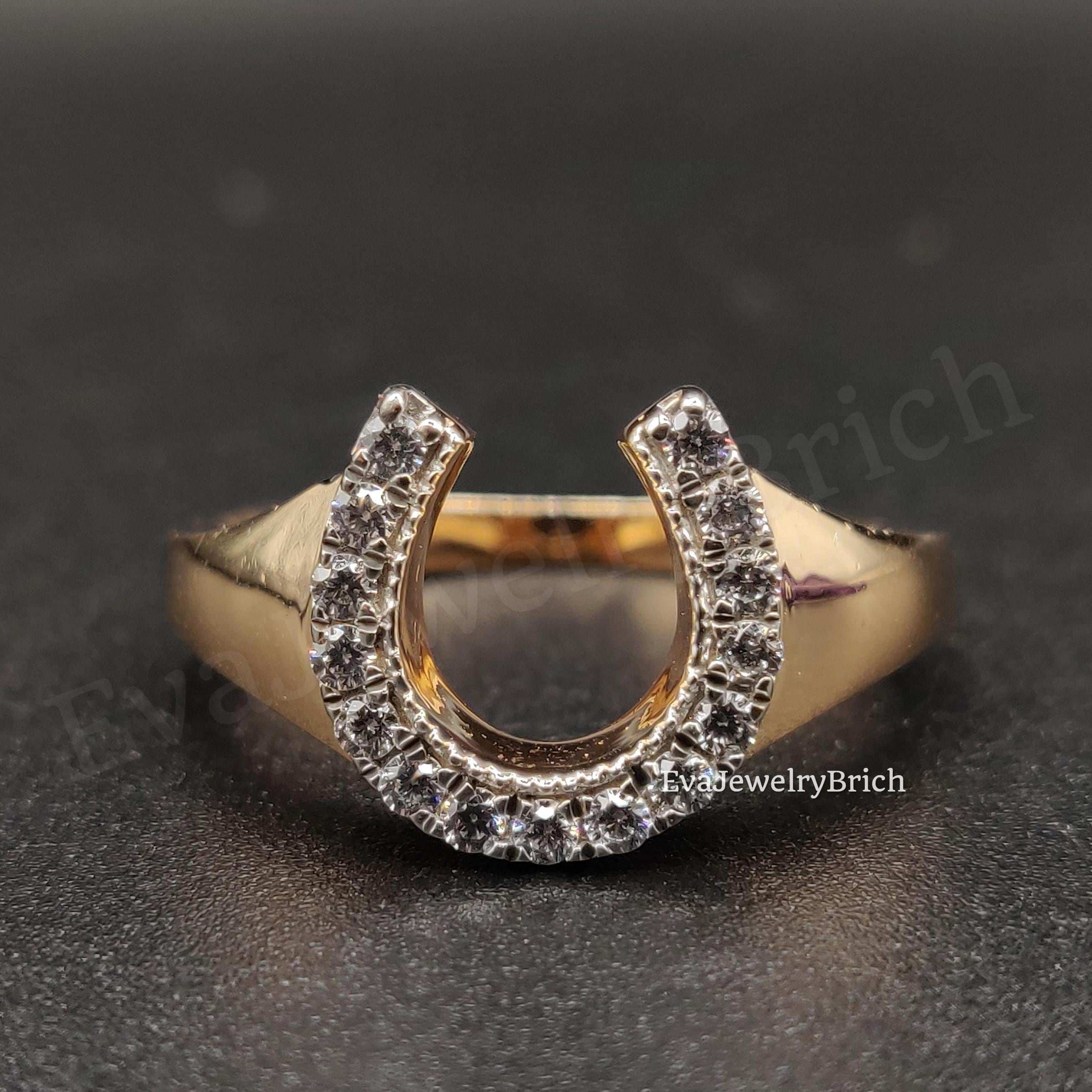 Horseshoe Ring Vintage - Etsy