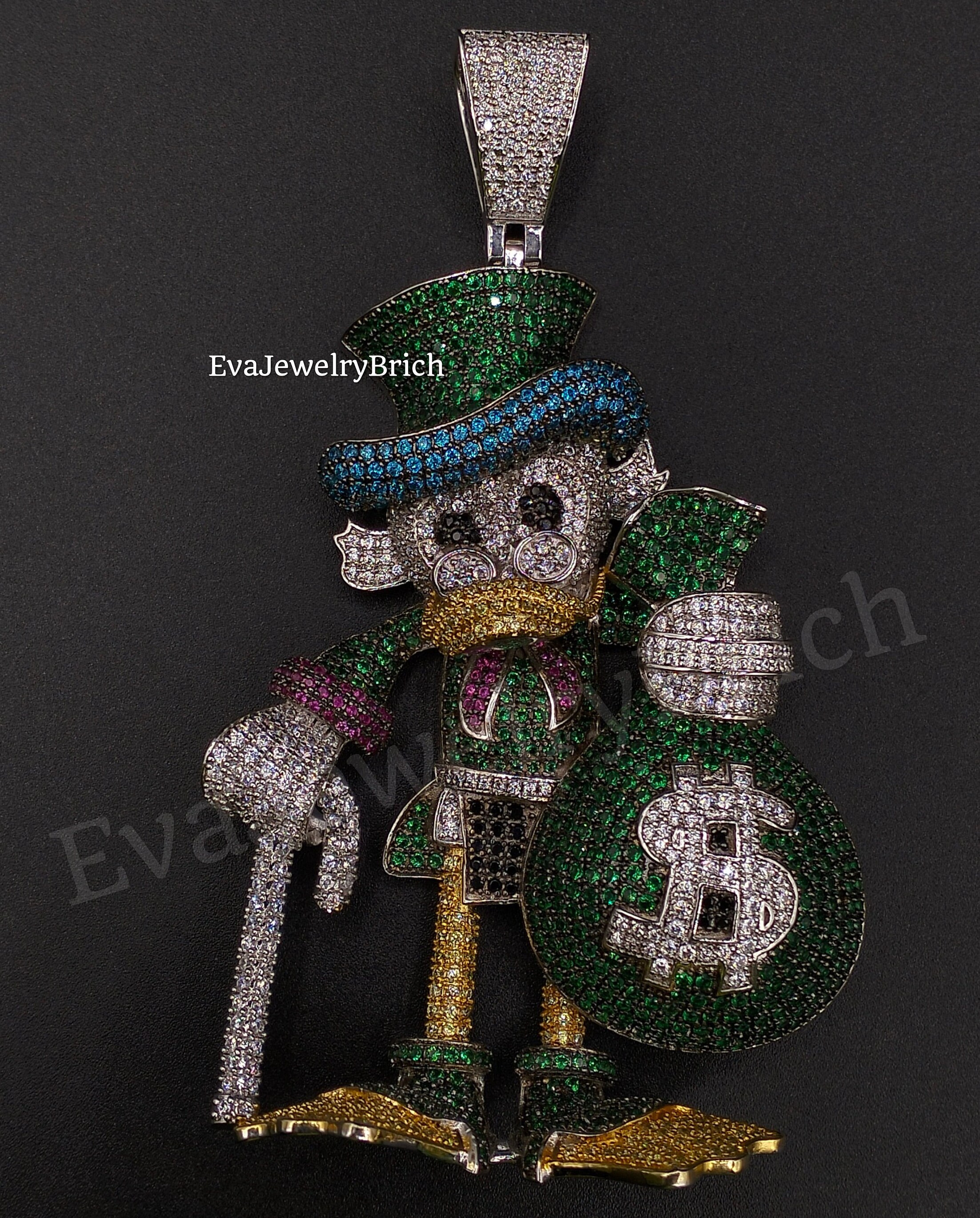 Scrooge mcduck diamond pendant discount