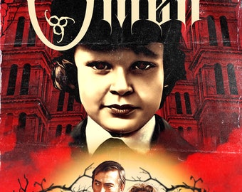 The Omen (retro) poster