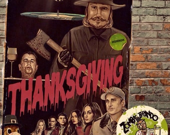 Thanksgiving 2023 (retro) poster