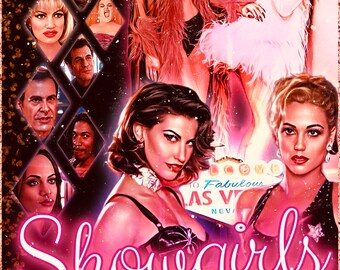 Showgirls (retro) poster