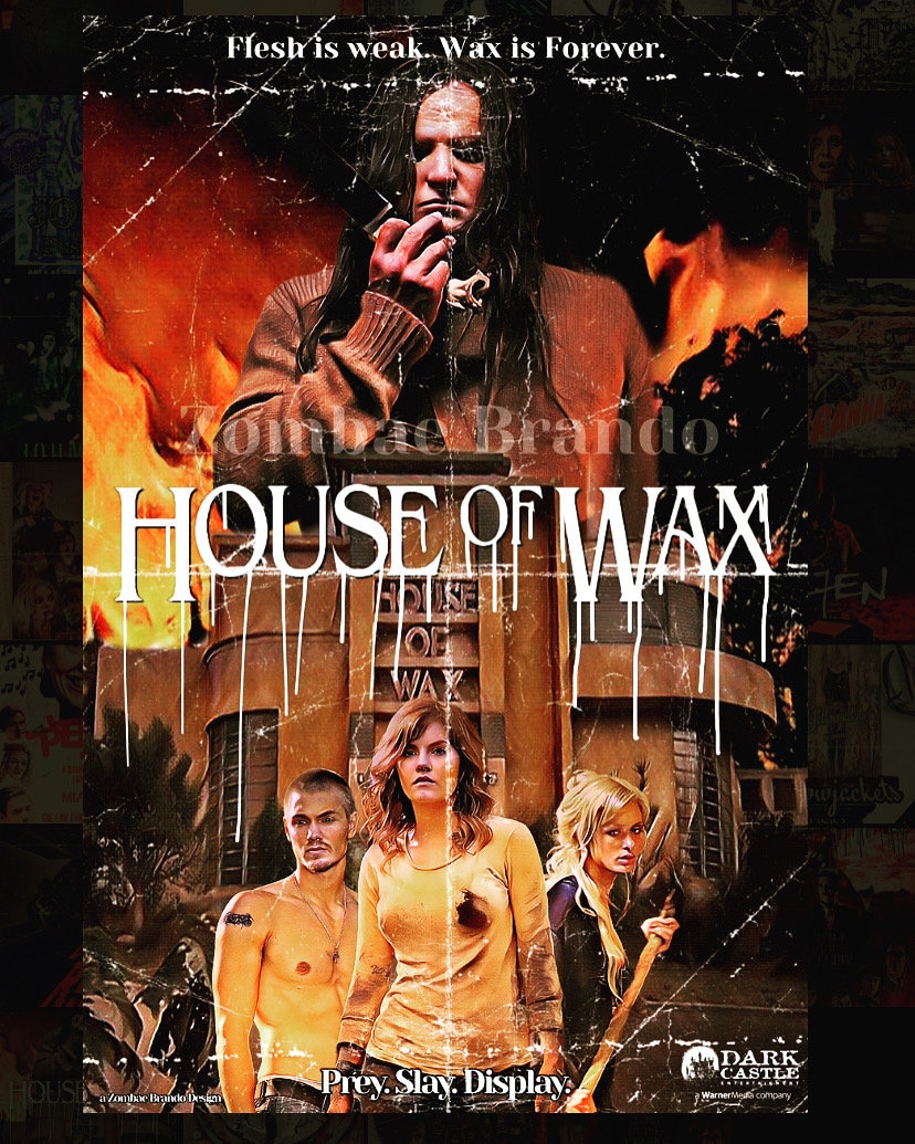 House of Wax 2005 vintage Style Poster Etsy