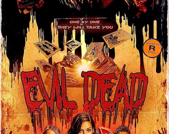 Evil Dead 2013 (retro) poster