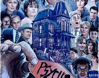 Psycho (retro) Franchise poster