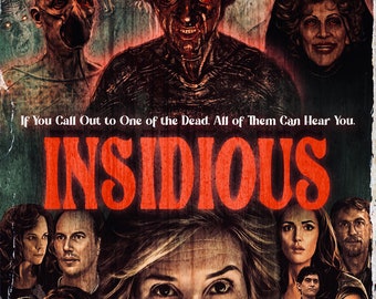 Insidious (retro) franchise poster