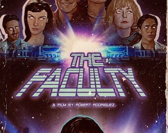 The Faculty (retro) poster