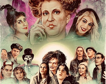 Hocus Pocus (retro style) Poster