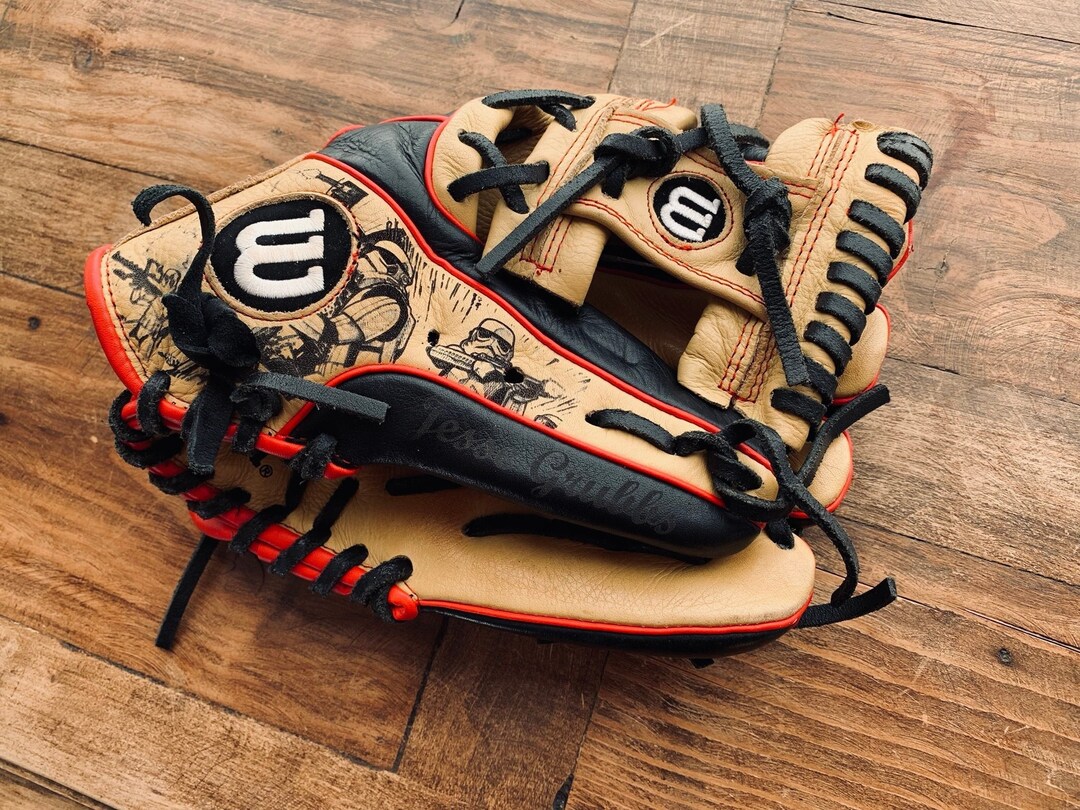 Personalized Baseball and Softball Gloves. We Can Engrave Any Etsy