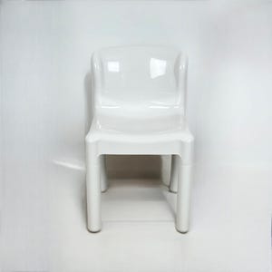 Kartell&#39;s Iconic Polypropylene Chair Model 4875 by Carlo Bartoli, 1970s