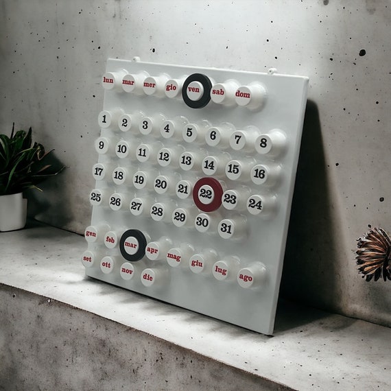 Ring-a-date Calendar by Giorgio Della Beffa Euroway Torino
