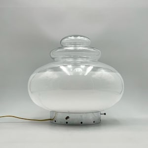 Flying Saucer Lamp 60s - Space Age Design Table Light - Modern Vintage Atomic Era Design