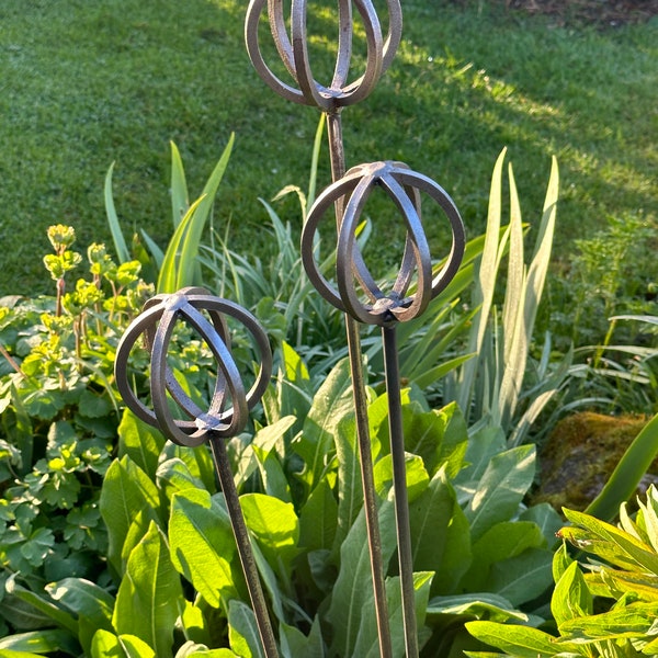 Rusty Garden Ornaments Etsy UK