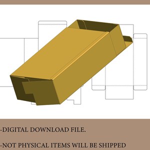 plantilla de caja svg personalizable