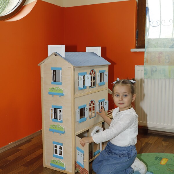 Montessori Dollhouse Etsy