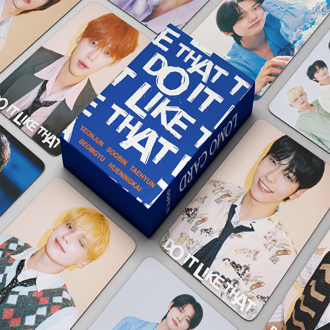 TXT Photocards 54 Pcs Kpop Photocards TXT Do It Like That Photocards