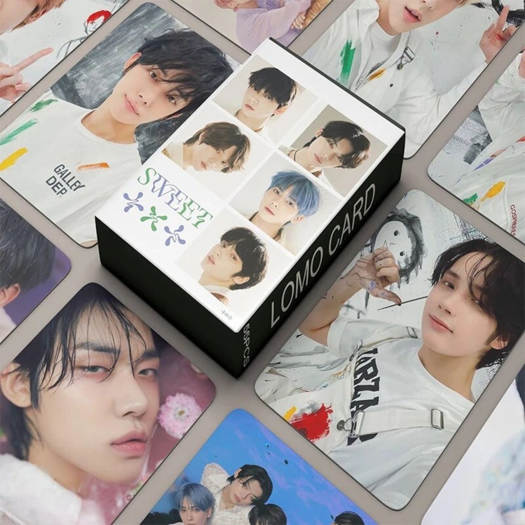 TXT Photocards 54 Pieces Kpop Photocards TXT Photocards Txt Merch