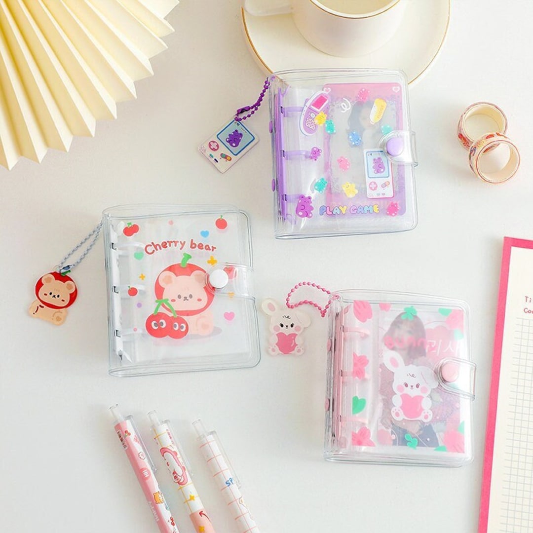 Cute Kpop Photocard Binder 4 Inch Kpop Photocard Holder Kpop Photocard