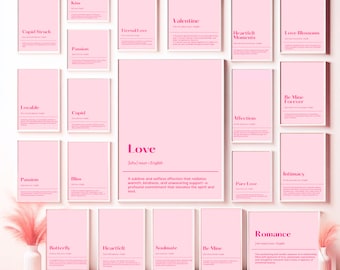 Valentinstag Geschenk, 50 Definitionen Feiern der Liebe, Valentinstag Geschenk, Valentinstag, Valentinstag Karten, Valentinstag Geschenk für sie