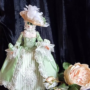 Venetian doll, Rococo doll, Carnival, collector&#39;s doll, costume doll