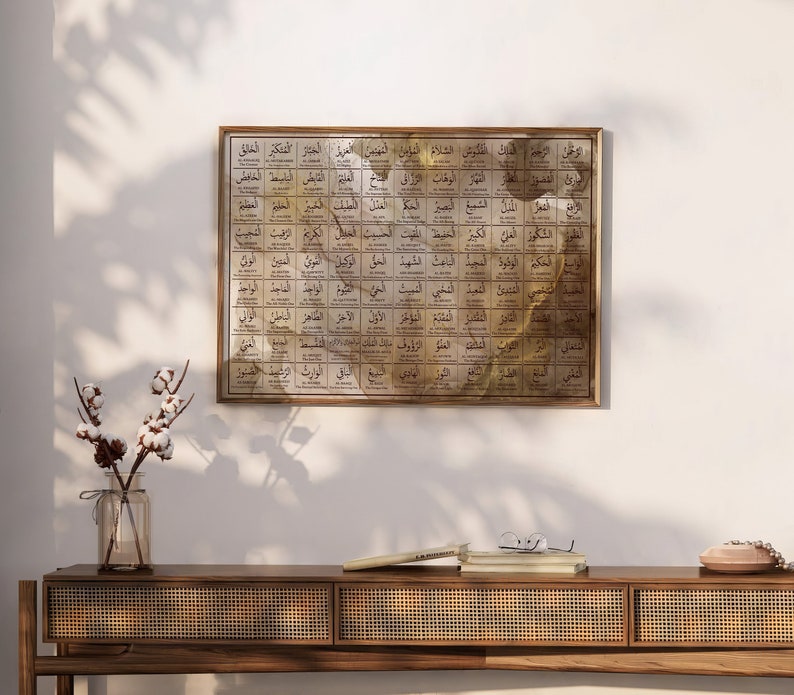Islamic calligraphy wall art