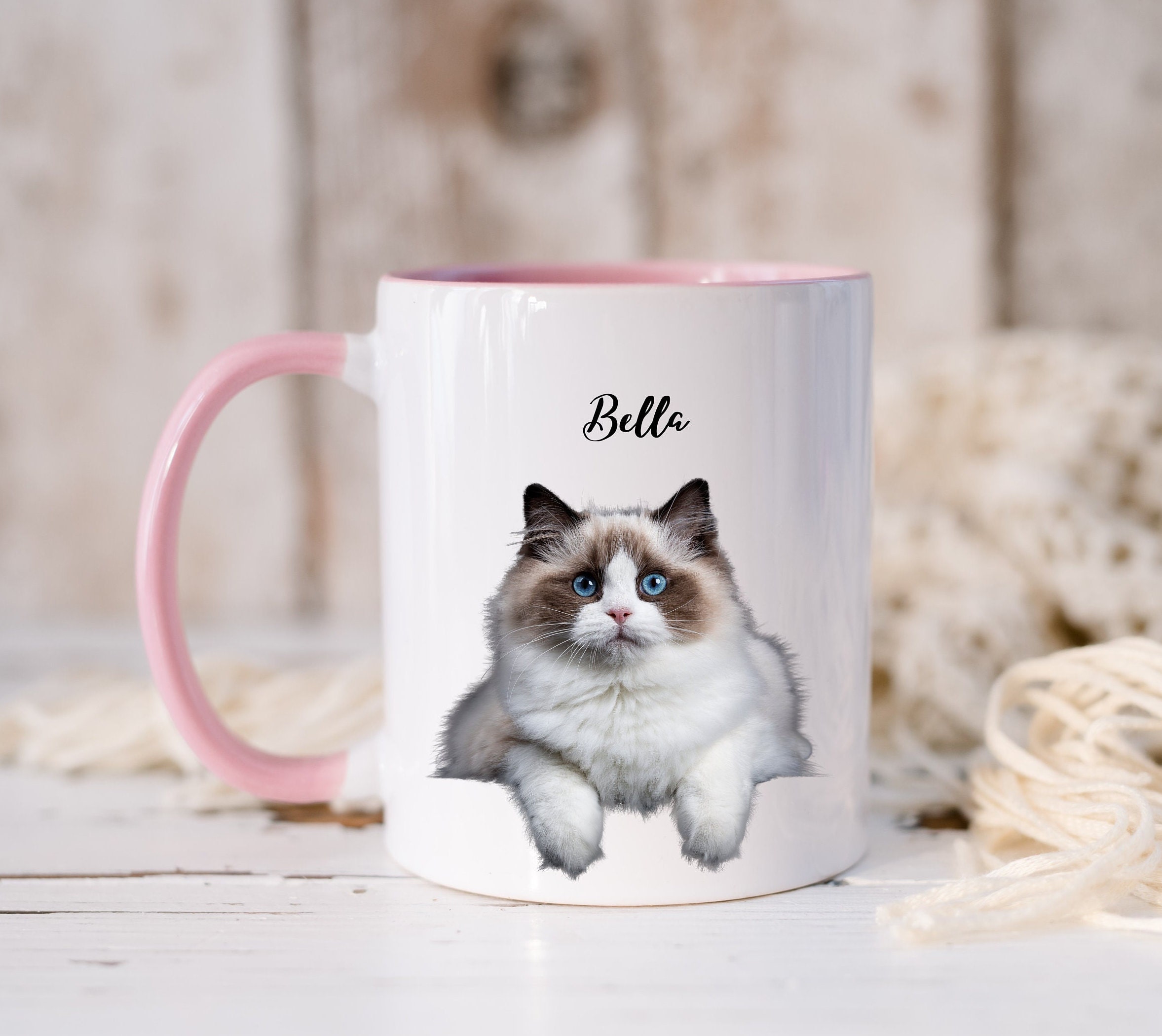Personalized Pet Mug Pet Photo Mug Custom Mug With Your Pet Etsy