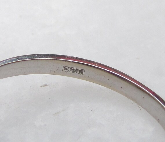 Ruby & 14ct White Gold Solitaire Ring - image 10