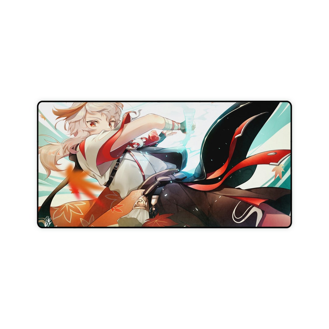 Ghenshin Impact Kaedehara Kazuha Desk Mat Etsy