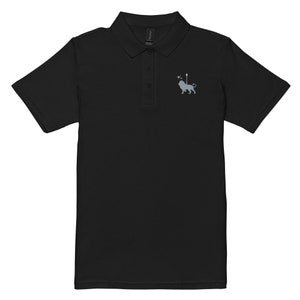 Embroidered Narnia Women’s  polo shirt | Embroidered Narnia shirt | Narnia Lion shirt | Narnia Lion polo