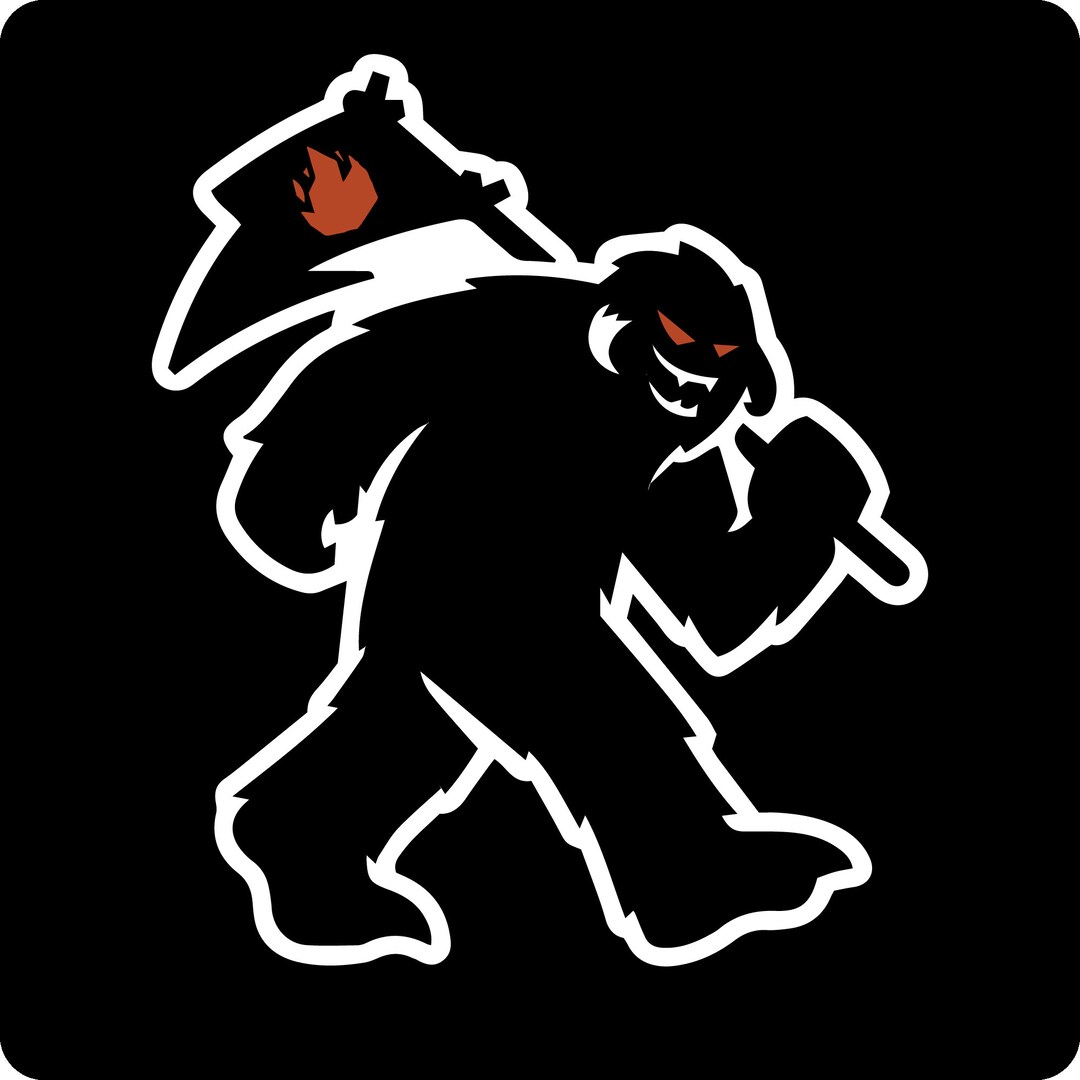 Sasquatch Flag Decal - Etsy