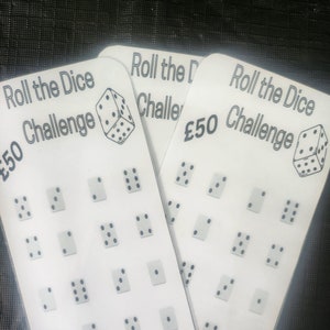 Roll the Dice Savings Tracker