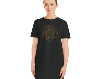 Celtic Knot Spinner T-Shirt Dress