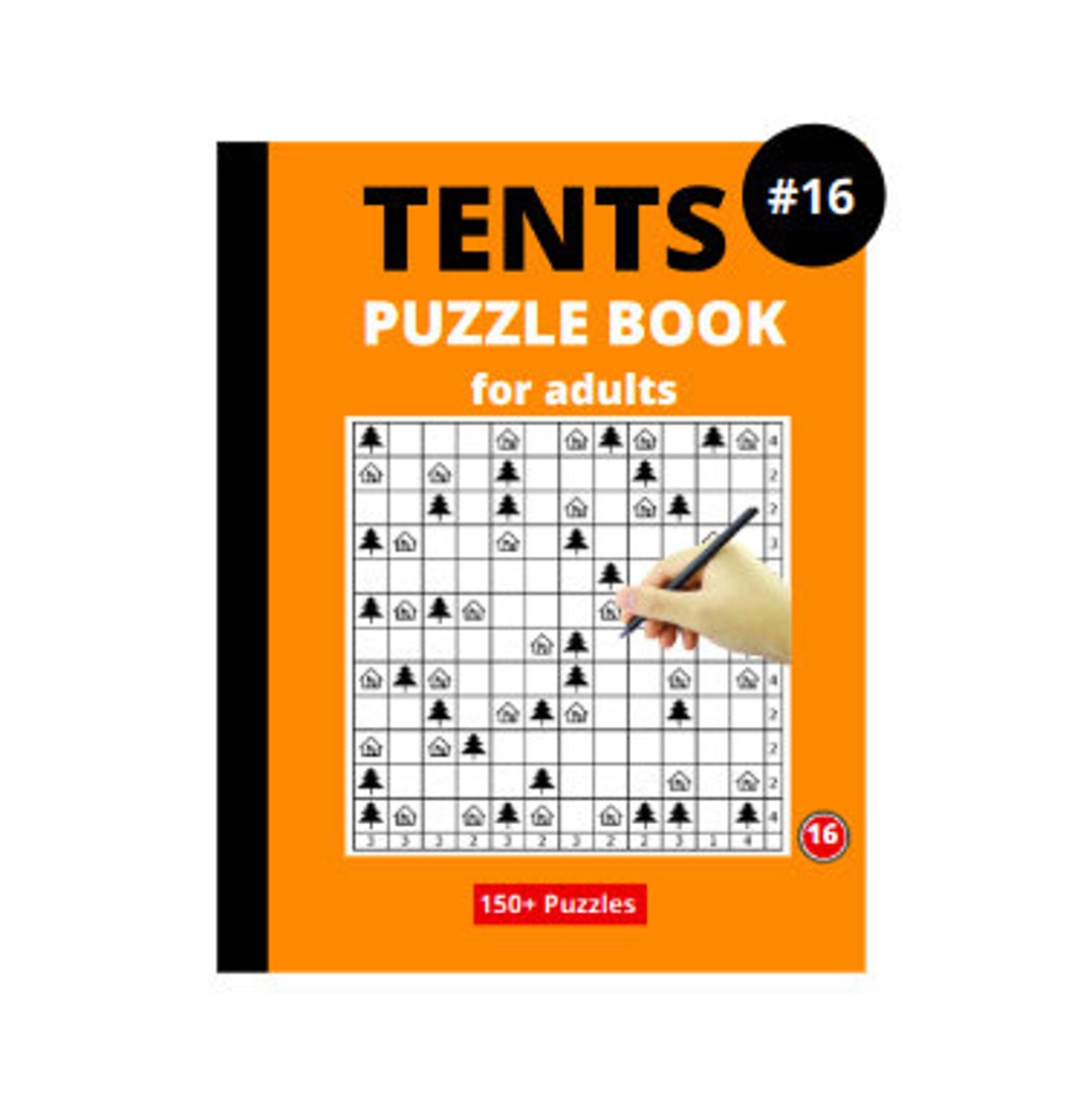 Tents Puzzle Book for Adults Elderly and Seniors Large Print Etsy