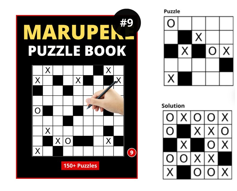 Puzzles Bundle #9, 8 Unique PDF Printable Puzzle Books, Calcudoku ...