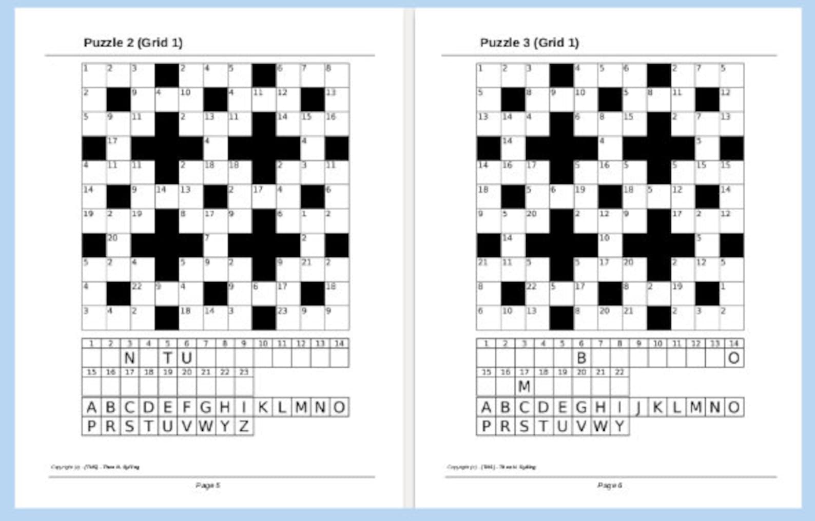 16 Books Codeword Puzzles Bundle, PDF Printable Puzzle Books for Adults ...