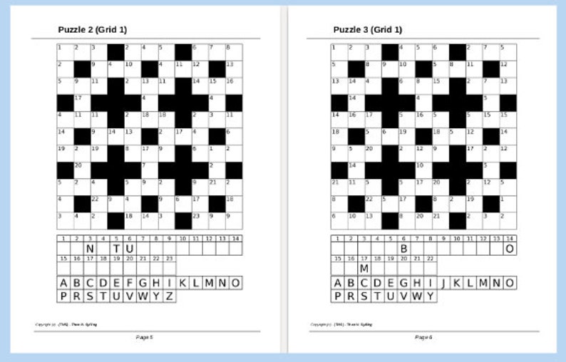 16 Books Codeword Puzzles Bundle, PDF Printable Puzzle Books for Adults ...