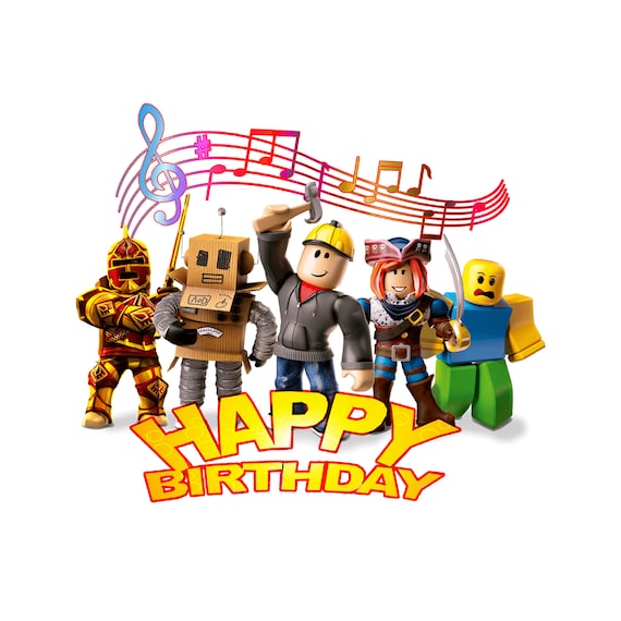 Roblox Birthday Family Trip Vacation PNG file template