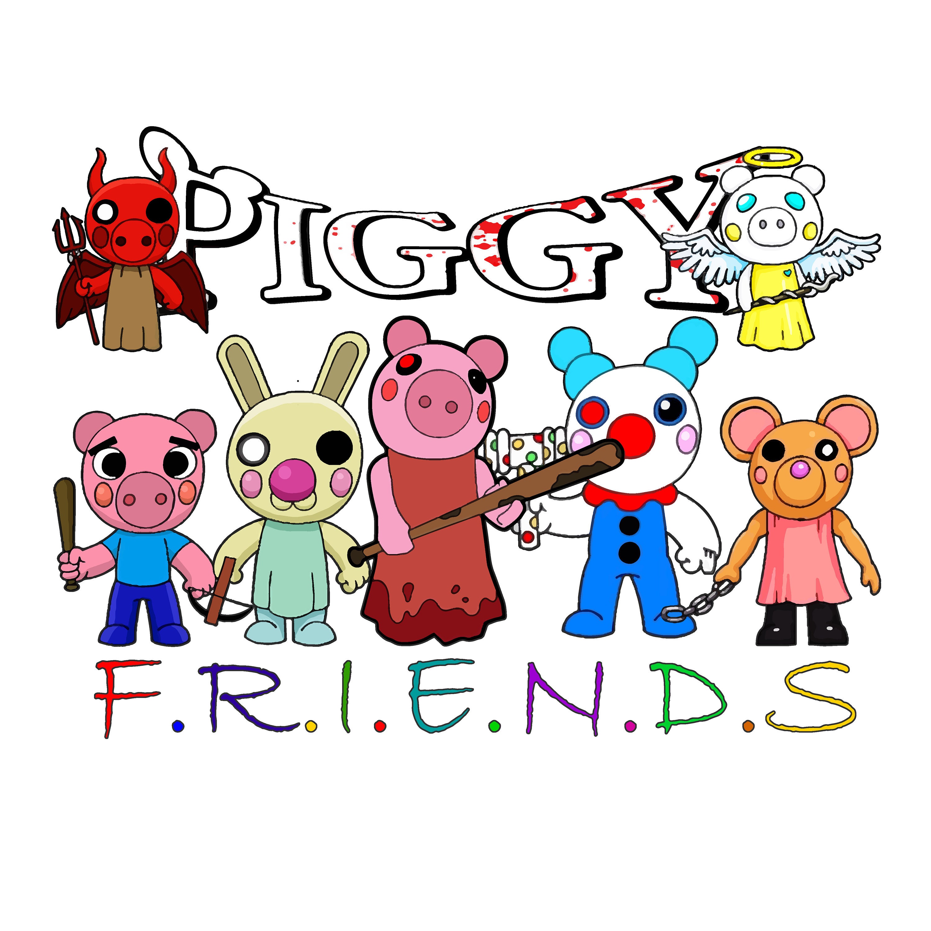 Piggy Roblox Svg, Roblox Game Svg, Roblox Characters Svg, Pi - Inspire  Uplift