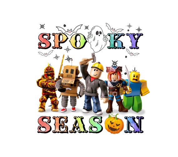 Roblox Spooky Svg Png 2023 Spooky Roblox Roblox Holloween 