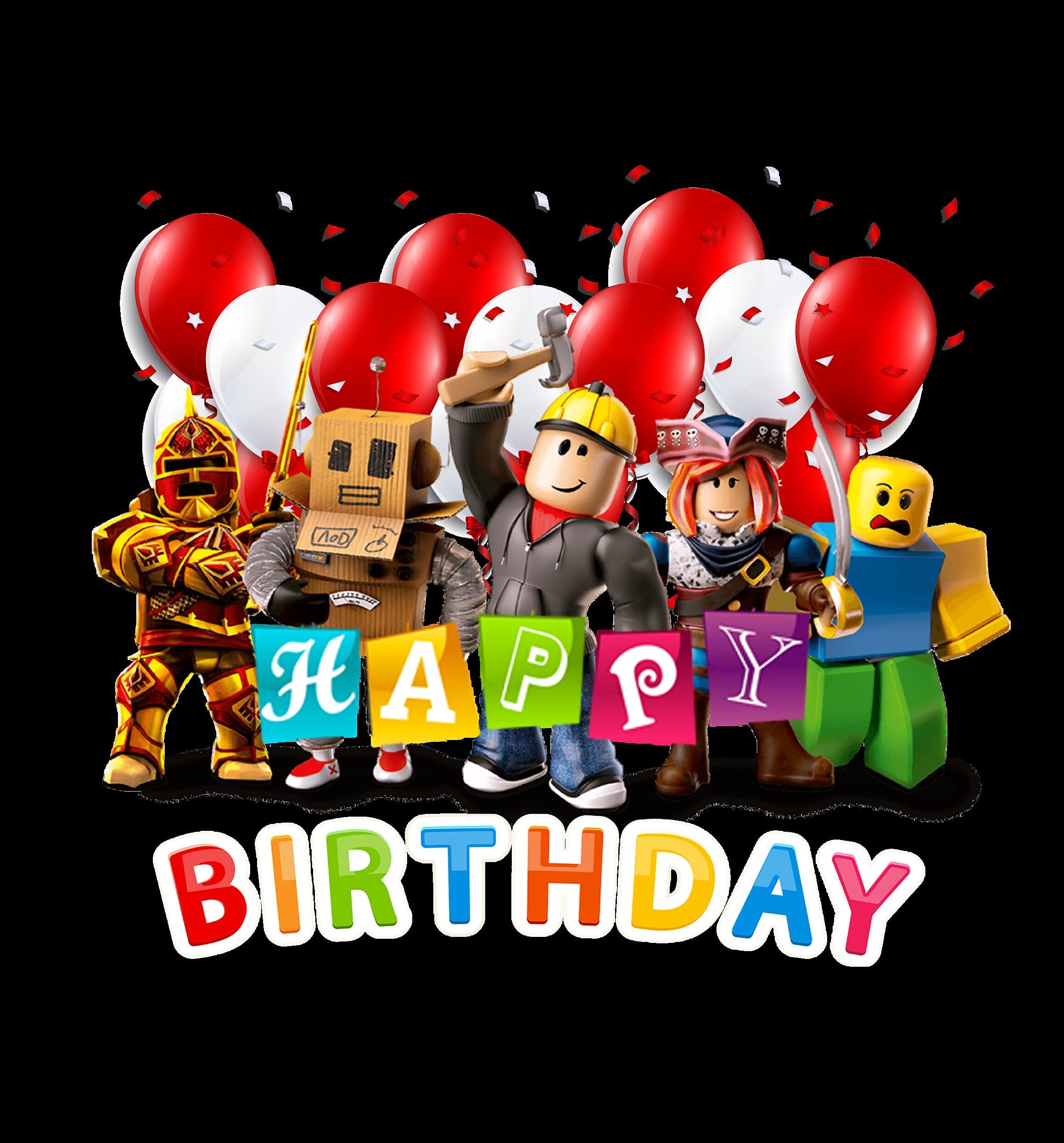 Roblox Happy Birthday 10 - [Digital] 