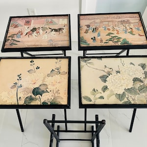 Oriental tv trays online